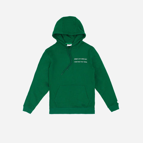 DON’T CARE HOODY (FOREST/WHITE)