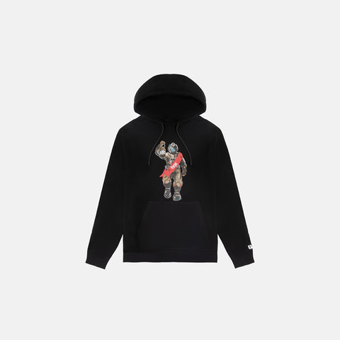 PAINTED DIVER HOODY (BLACK)