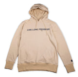 LIVE LONG 2 HOODY (NUDE/NAVY)