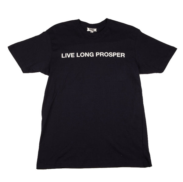LIVE LONG 2 S/S TEE (NAVY/WHITE)
