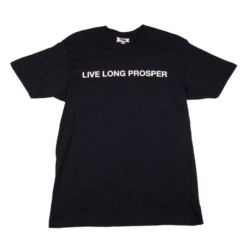 LIVE LONG 2 S/S TEE (NAVY/WHITE)
