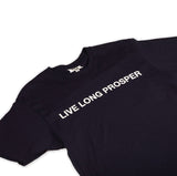 LIVE LONG 2 S/S TEE (NAVY/WHITE)