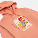 JERSEY GIRLS HOODY (PEACH)