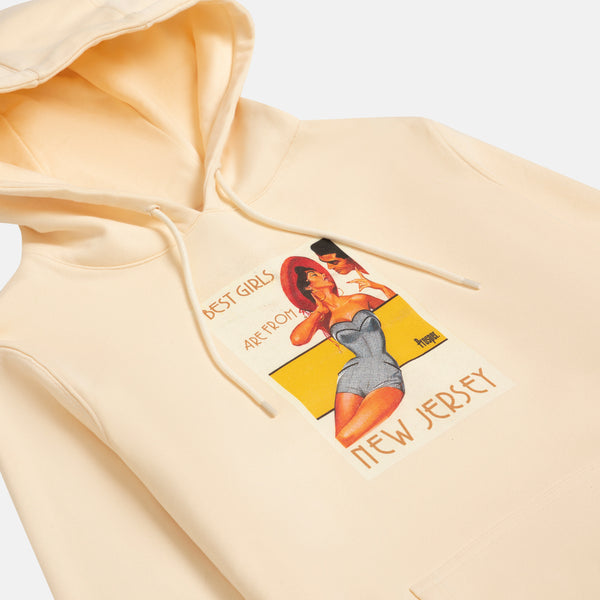 JERSEY GIRLS HOODY (CREAM)