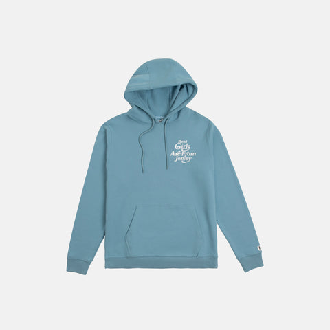 BEST GIRLS HOODY (LIGHT BLUE/WHITE)