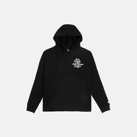 BEST GIRLS HOODY (BLACK/WHITE)