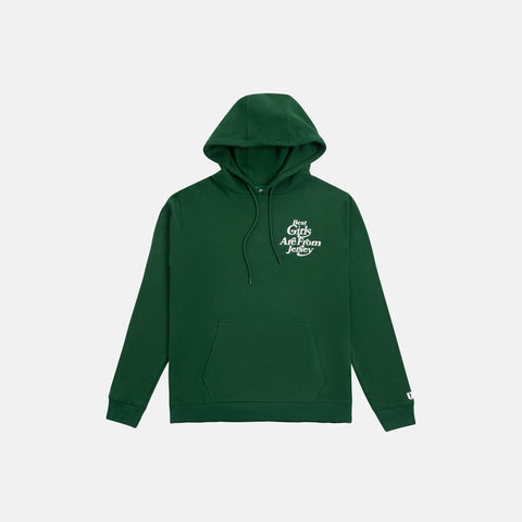 BEST GIRLS HOODY (FOREST GREEN/WHITE)