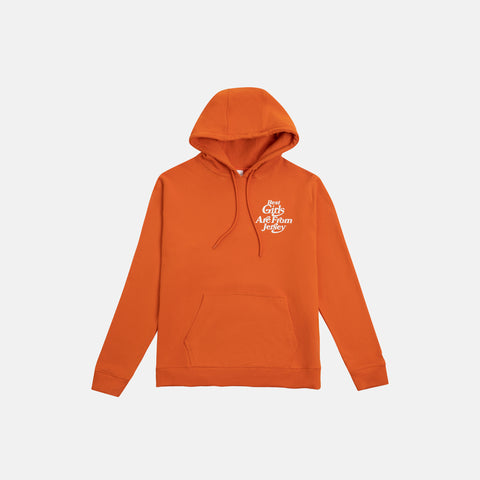 BEST GIRLS HOODY (ORANGE/WHITE)