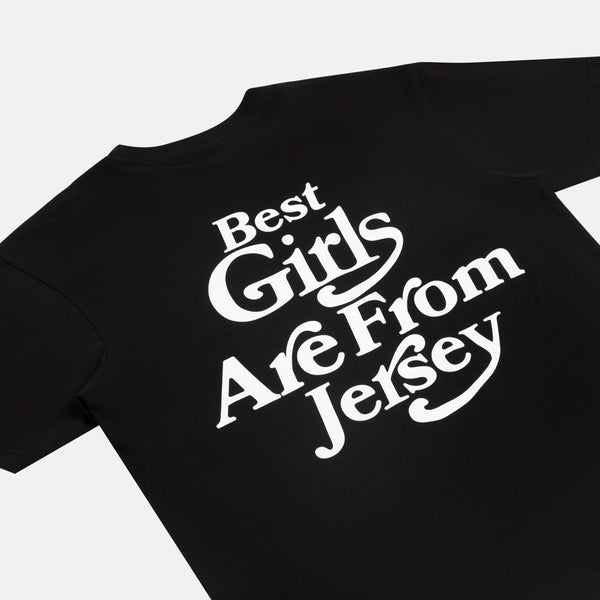 BEST GIRLS S/S TEE (BLACK/WHITE)