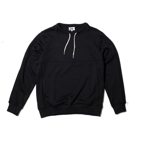 ALLERAY STRING CREW (Black)