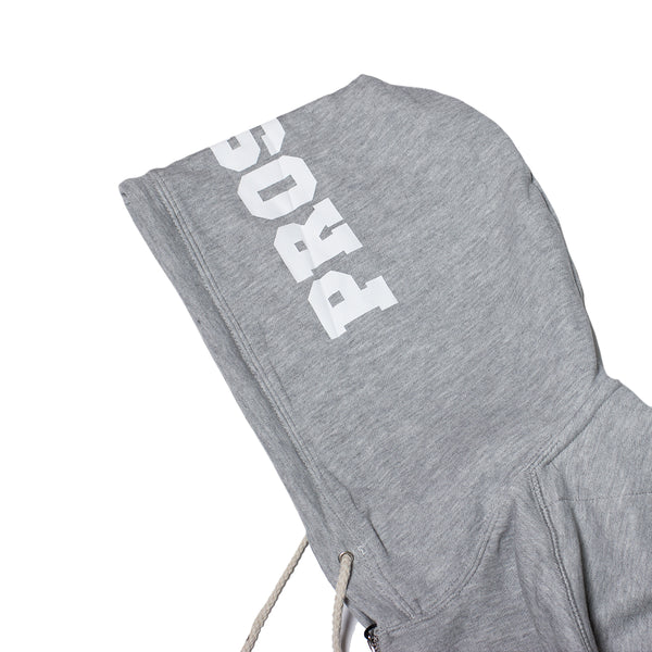 LOVE HATE HOODY (Heather Grey)