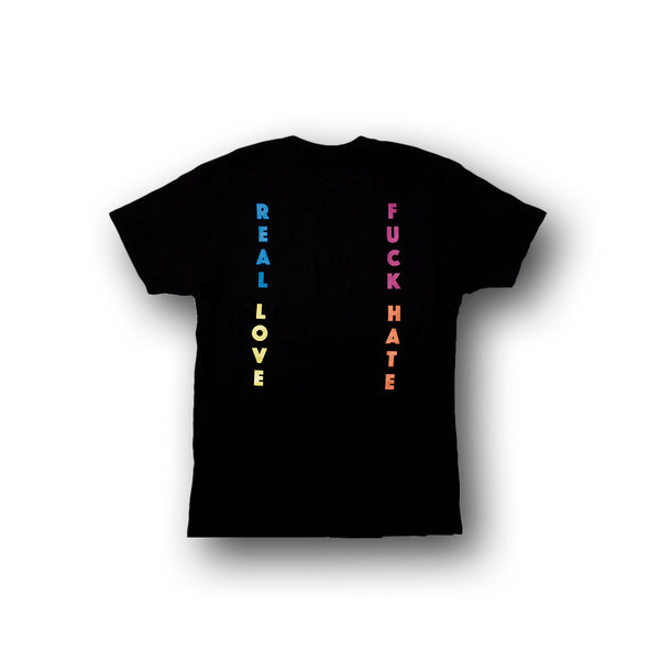LOVE HATE S/S TEE (Black)