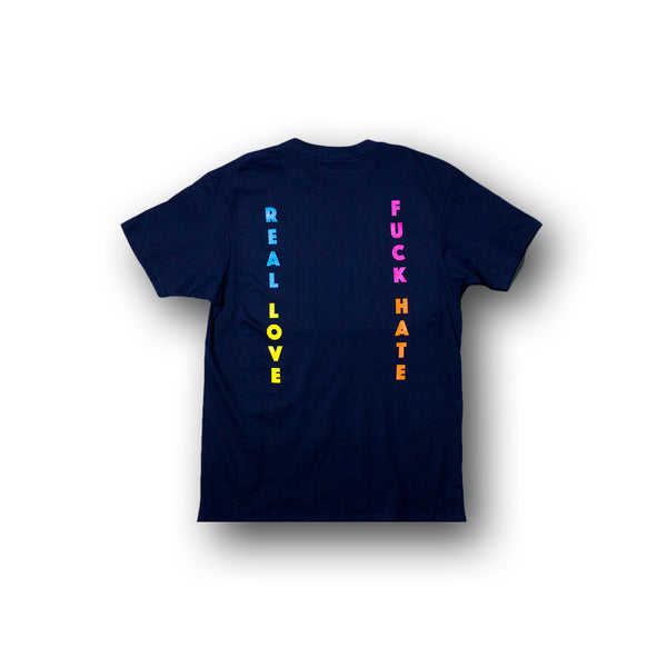 LOVE HATE S/S TEE (Navy)