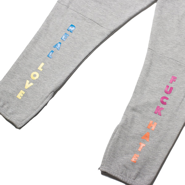 LOVE HATE SWEATS (Heather Grey)