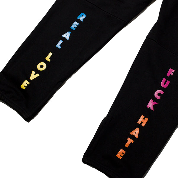 LOVE HATE SWEATS (Black)