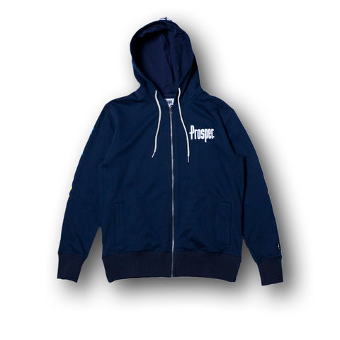 LOVE HATE HOODY (Navy)