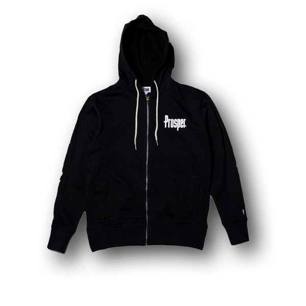 LOVE HATE HOODY (Black)