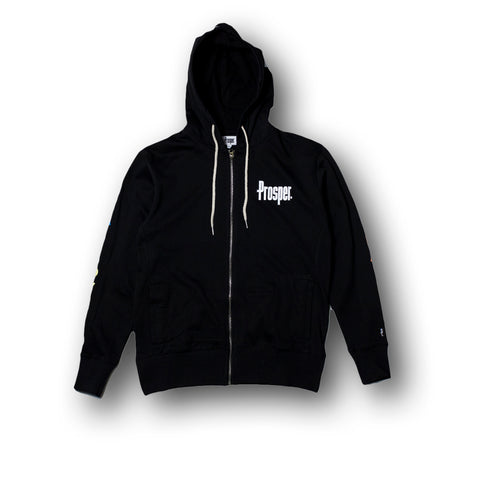 LOVE HATE HOODY (Black)