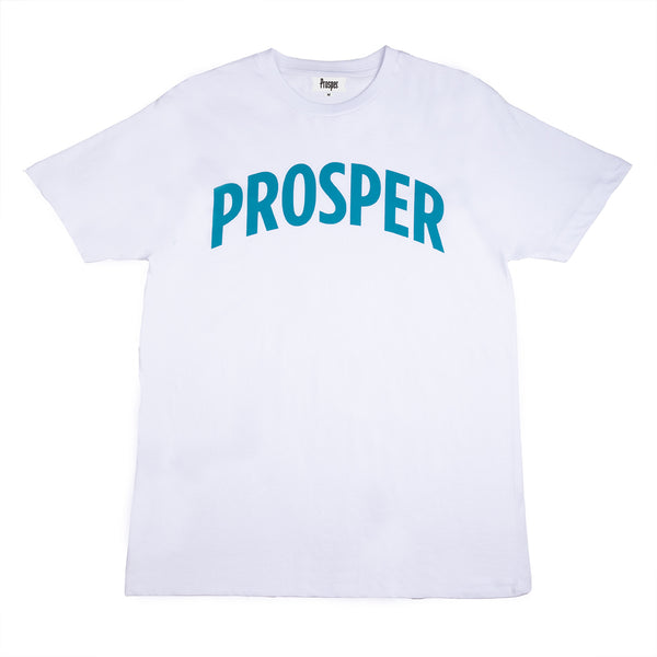 NECESSARY 2 S/S TEE (WHITE/BARRIER REEF)