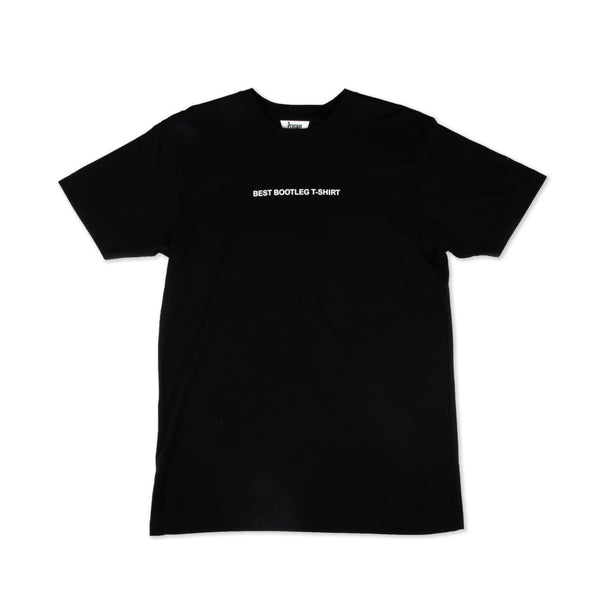BOOTLEG S/S TEE (BLACK/WHITE)