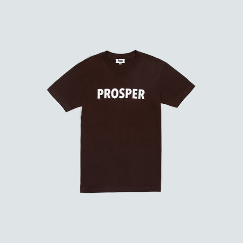 EVERY DAY S/S TEE (CACAO BROWN/WHITE)