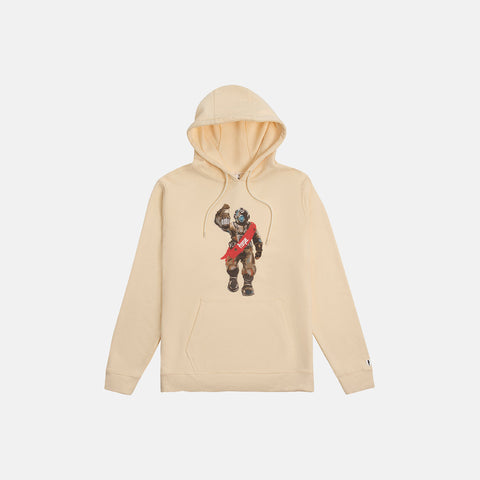 PAINTED DIVER HOODY (CREAM)