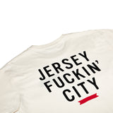 JERSEY FUCKIN CITY 2 S/S TEE (CREAM)