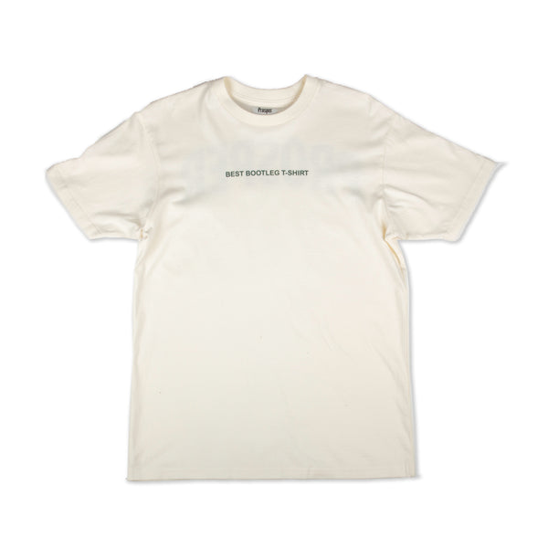 BOOTLEG S/S TEE (CREAM/GREEN)