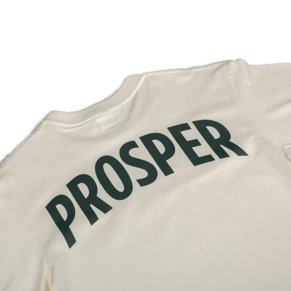 BOOTLEG S/S TEE (CREAM/GREEN)