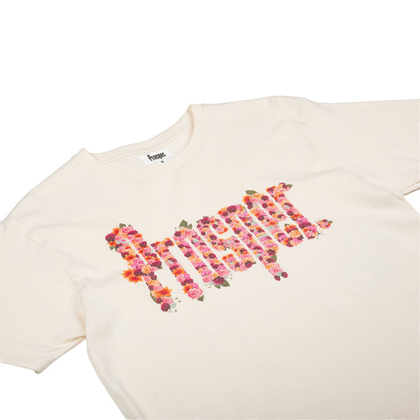 F.P.C. STAFF S/S TEE (CREAM/PINK)