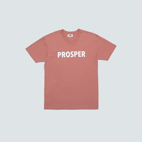 EVERY DAY S/S TEE (DUSTY ROSE/WHITE)