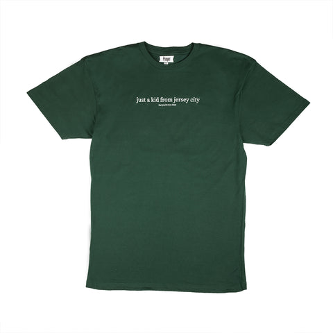 JUST A KID 3 S/S TEE (FOREST GREEN)