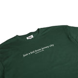 JUST A KID 3 S/S TEE (FOREST GREEN)