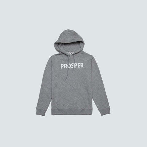 EVERY DAY HOODY (HEATHER GREY/WHITE)