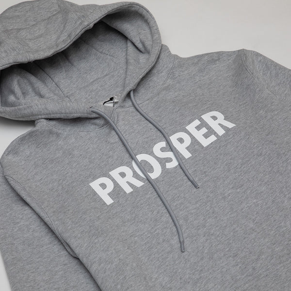 EVERY DAY HOODY (HEATHER GREY/WHITE)
