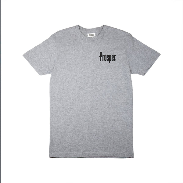 JERSEY FUCKIN CITY 2 S/S TEE (HEATHER GREY)