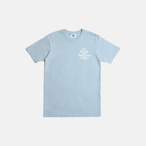 BEST GIRLS S/S TEE (LIGHT BLUE/WHITE)