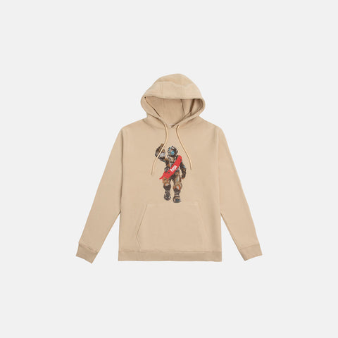 PAINTED DIVER HOODY (NUDE)