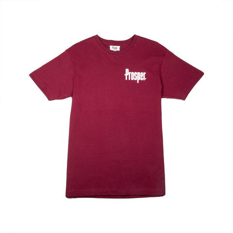 JERSEY FUCKIN CITY 2 S/S TEE (MAROON)