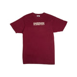 HANDMADE 2 S/S TEE (MAROON)