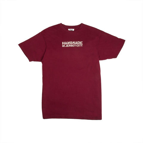 HANDMADE 2 S/S TEE (MAROON)