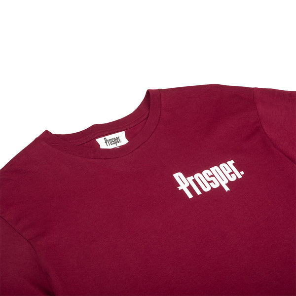JERSEY FUCKIN CITY 2 S/S TEE (MAROON)