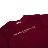 JUST A KID 3 S/S TEE (MAROON)