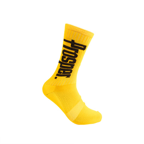 PROSPER CREW 3 SOCKS (GOLD/BLACK)