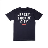 JERSEY FUCKIN CITY 2 S/S TEE (NAVY)