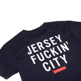 JERSEY FUCKIN CITY 2 S/S TEE (NAVY)