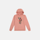 PAINTED DIVER HOODY (DUSTY ROSE)