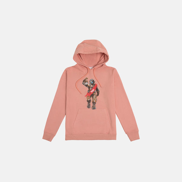 PAINTED DIVER HOODY (DUSTY ROSE)