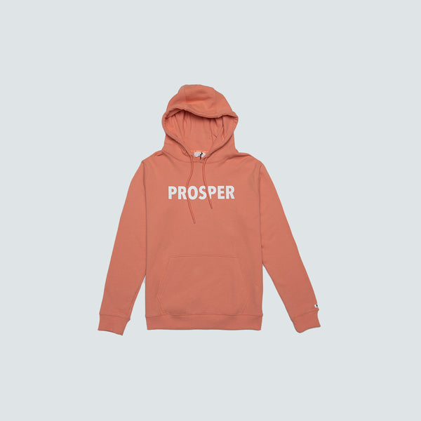 EVERY DAY HOODY (PEACH/WHITE)