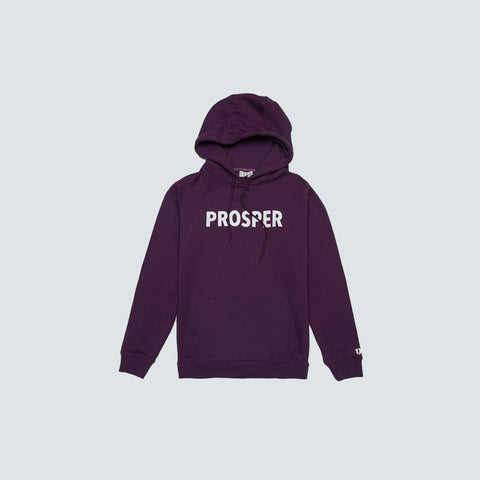 EVERY DAY HOODY (PURPLE/WHITE)